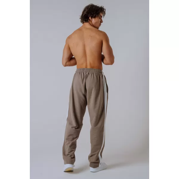  Pantaloni de trening relaxed POWER 904 LIGHT BROWN ASH Nebbia 