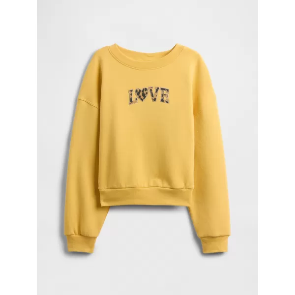  Hanorac pentru copii GAP LOGO SWEATSHIRT 797741-00 VÂNĂTOARE 