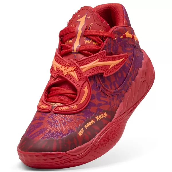 Cizme PUMA MB.05 CROWD SURF 312132-01 PUMA RED/MAGENTA SCLIPIRE 