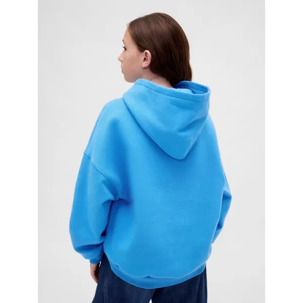  Hanorac pentru copii GAP HOODIE PULLOVER 847145-00 ALBASTRU SUPERSONIC 