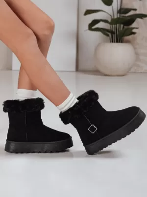 Pantofi de dama DSTREET ZY1273 NEGRU