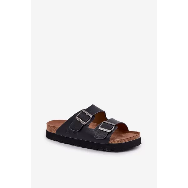  Papuci barbati BIG STAR NN174531 NEGRI Pantofi Big Star 