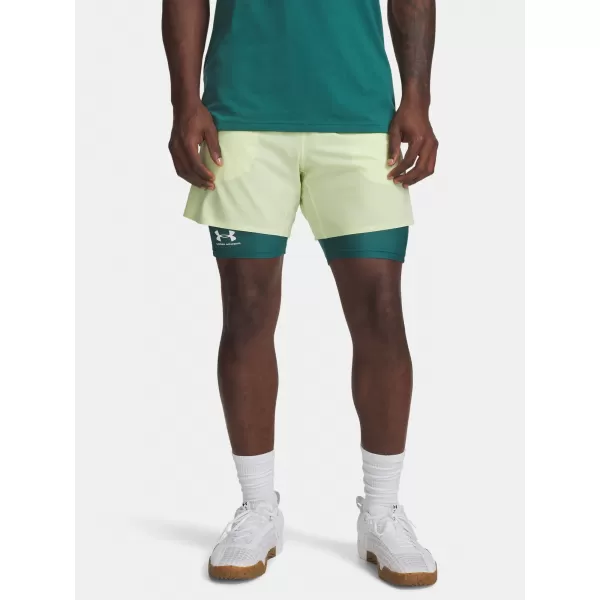  Pantaloni scurți pentru bărbați UNDER ARMOUR UA VANISH ELITE 6IN SHORT 6009868-391 VERDE 