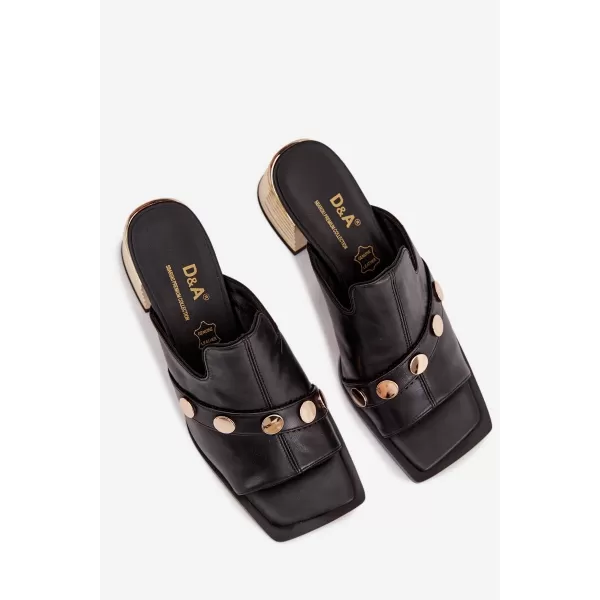  Sandale de dama D&A CR61-3063 NEGRU 