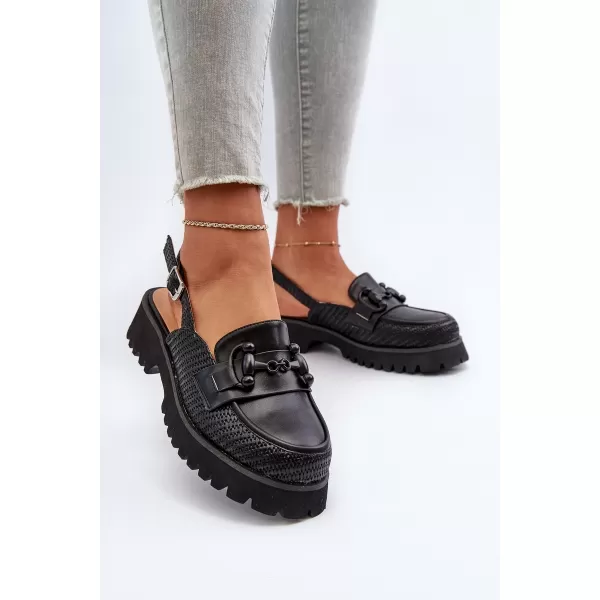  Sandale de dama D&A MR38-656 NEGRU 