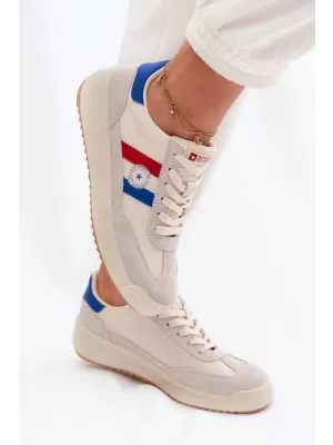 Adidasi de dama BIG STAR TT274161 BEJ Pantofi Big Star