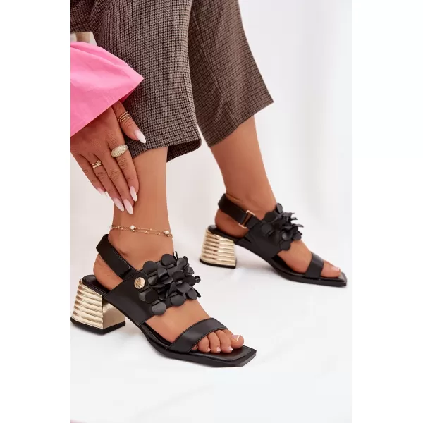  Sandale de dama D&A CR61-3062 NEGRU 