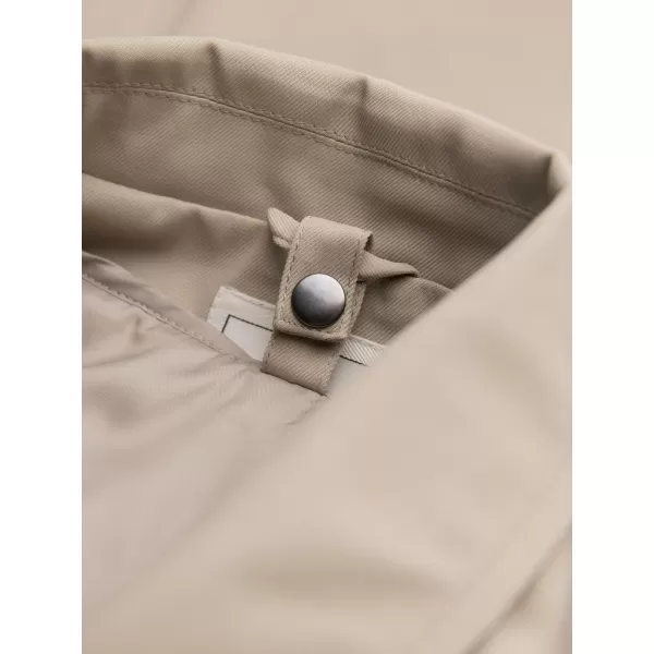  Palton pentru bărbați OMBRE OM-COLC-0139 BEJ 
