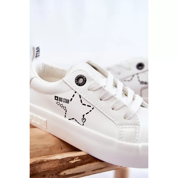  Pantofi copii BIG STAR KK374222 ALB Pantofi Big Star 