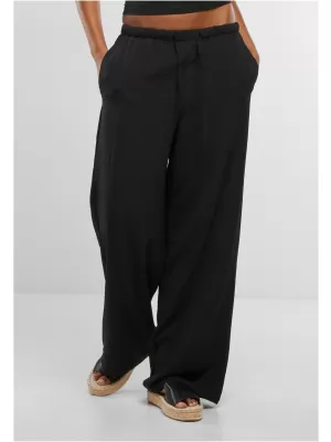 Pantaloni de dama URBAN CLASSICS TB7500 NEGRU