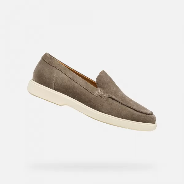  Mocasini pentru bărbați GEOX SPHERICA EC17 G014394 GRI 