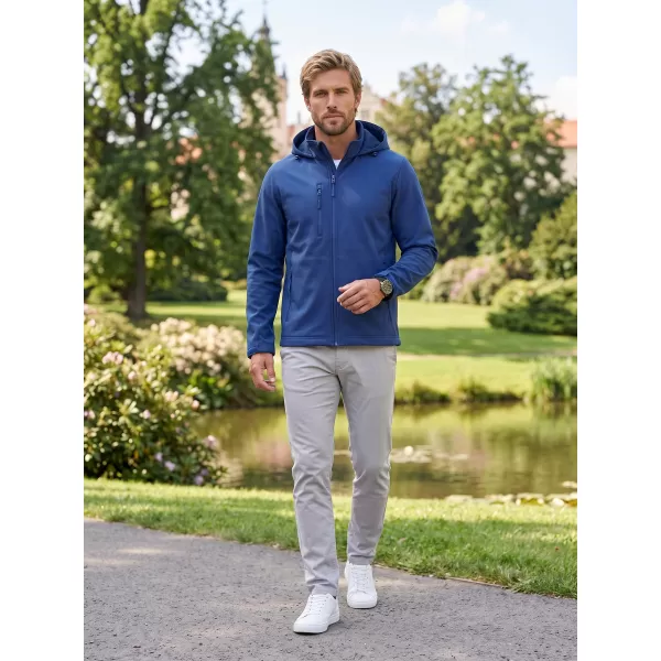  Jachetă softshell pentru bărbați ALTISPORT NoPrint NP/ALM845 ALBASTRU REGAL 