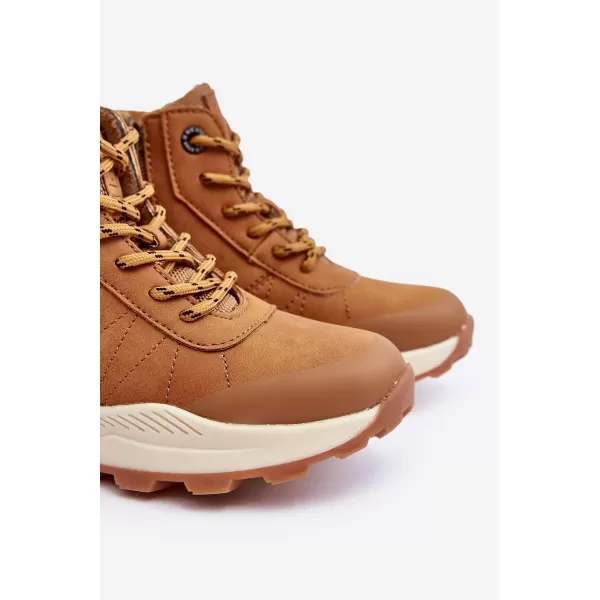  Pantofi de iarna pentru copii BIG STAR MM374202 CAMEL Pantofi Big Star 