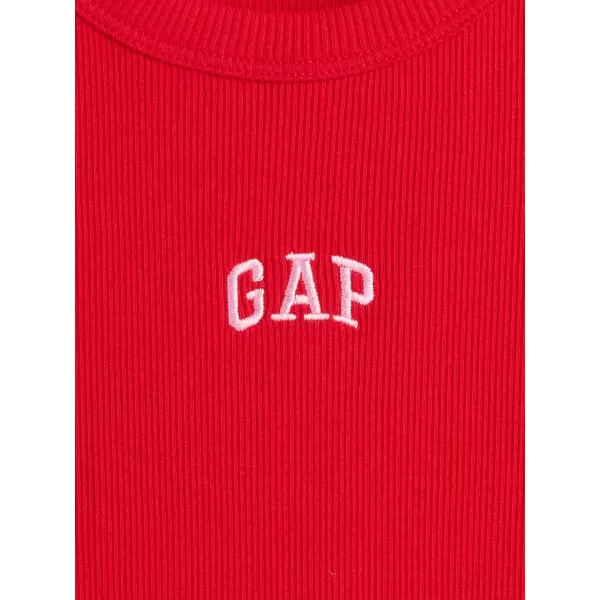  Haine pentru copii GAP LOGO TANK DRESS 780543-02 SOS DE ROSII 
