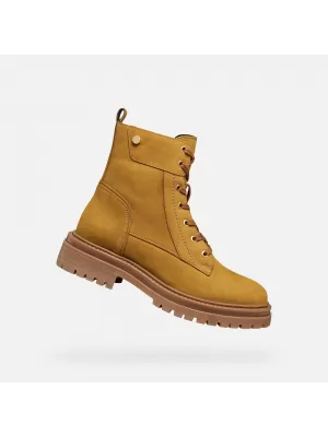 Botine de dama GEOX IRIDEA G009240 CHIHLIMBAR