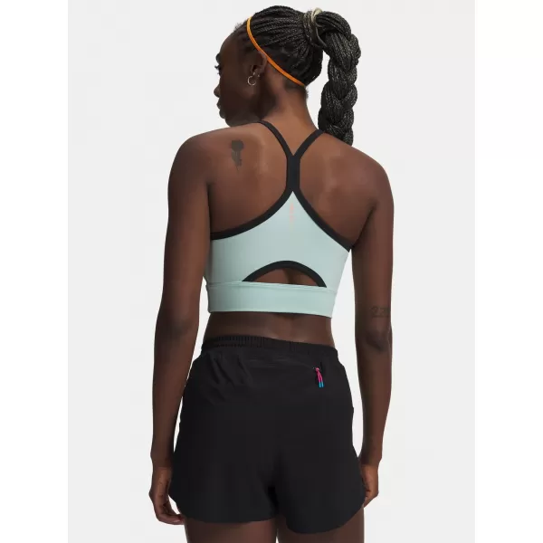  Maieu de damă UNDER ARMOUR UA VELOCITI ELITE CROP TANK 6009499-703 VERDE 