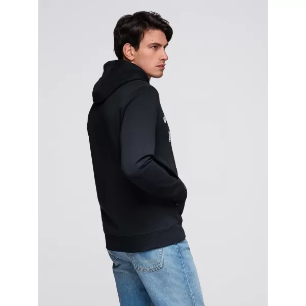  Hanorac pentru bărbați OMBRE B1714 NEGRU 
