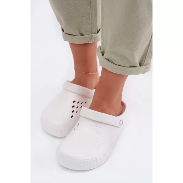  Papuci dama BIG STAR TT274A081 WHITE Pantofi Big Star 