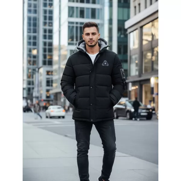  Jachetă pentru bărbați DSTREET TX5091 NEGRU 