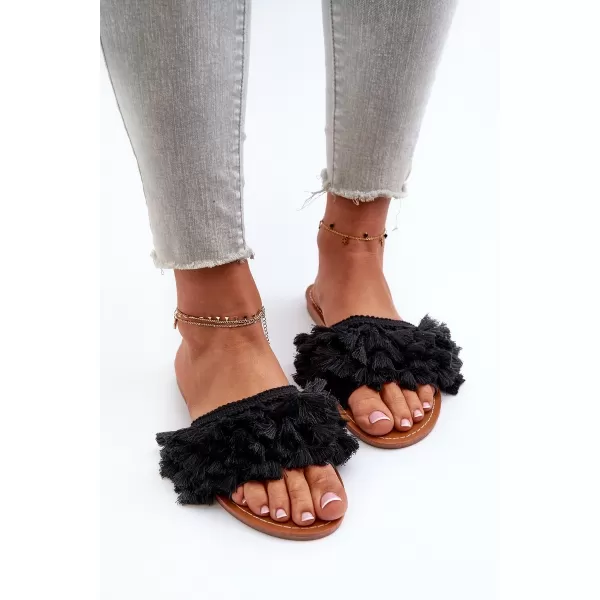 Sandale de dama BOTO RIALLE 31208 NEGRU 