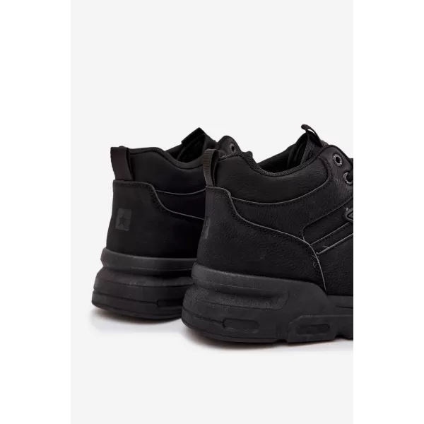  Adidași bărbați BIG STAR SS174282 BLACK Pantofi Big Star 