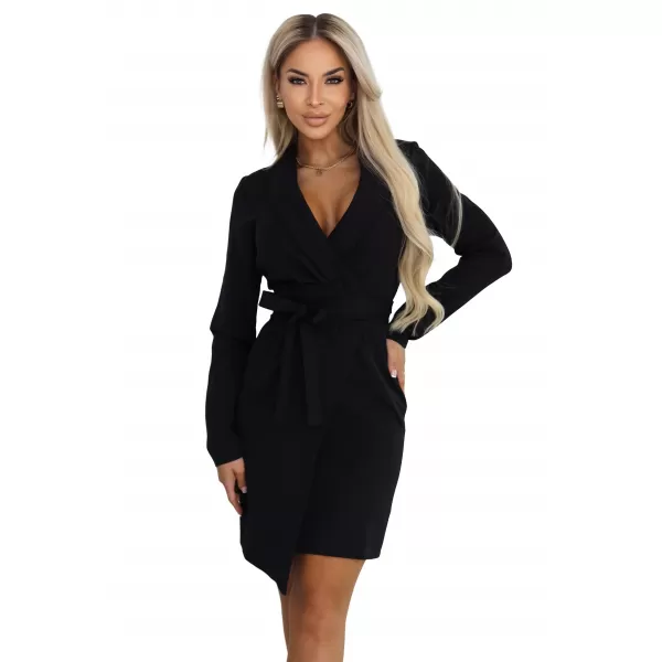  Rochie NUMOCO 670-1 NEGRU 