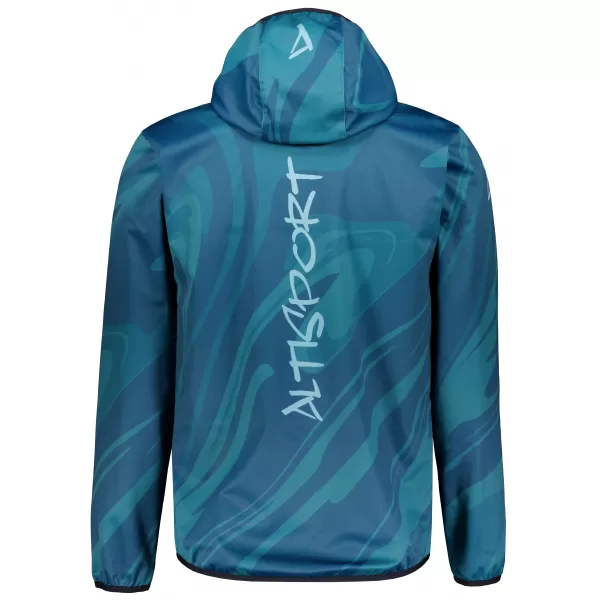  Jachetă softshell premium pentru bărbați ALTISPORT VOJ/ALM072JACK01 KEROSENUL 