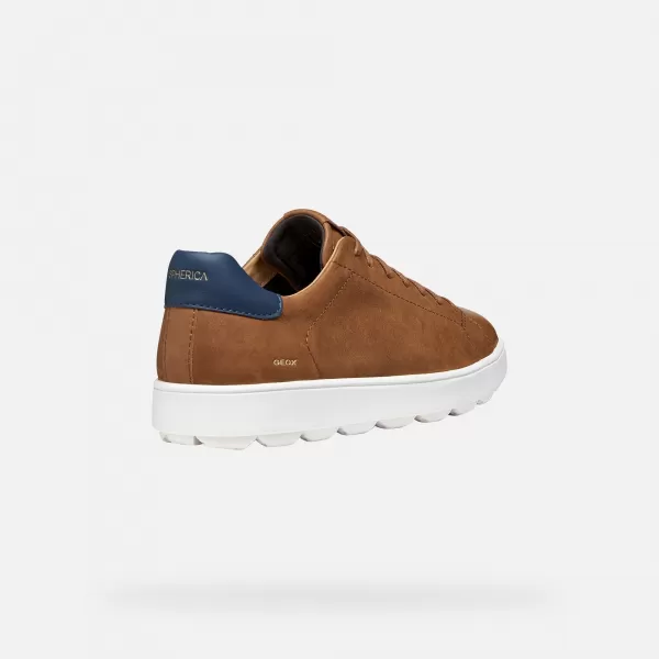  Adidași pentru bărbați GEOX SPHERICA ECUB-1 G014537 MARO DESCHIS 