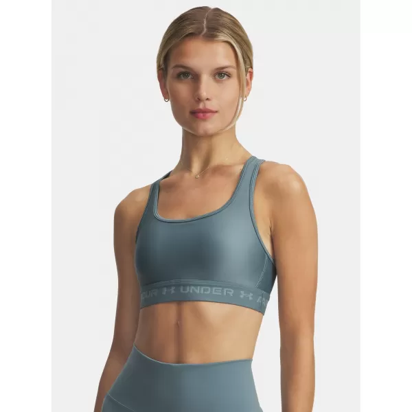 Sutien de damă UNDER ARMOUR CROSSBACK MID BRA 1361034-587 ALBASTRU 
