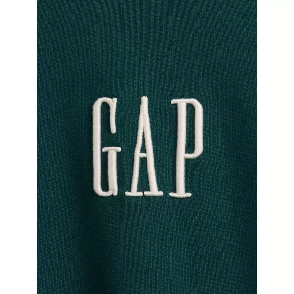  Hanorac pentru bărbați GAP LOGO SWEATSHIRT 821273-05 VERDE TROPICAL 