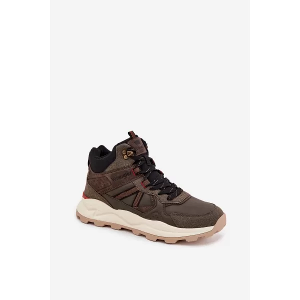  Pantofi pentru bărbați WRANGLER WEST 20253027 NEGRU 