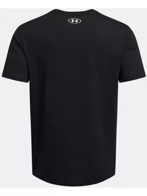 Tricou pentru bărbați UNDER ARMOUR GL FOUNDATION UPDATE SS 1382915-001 NEGRU