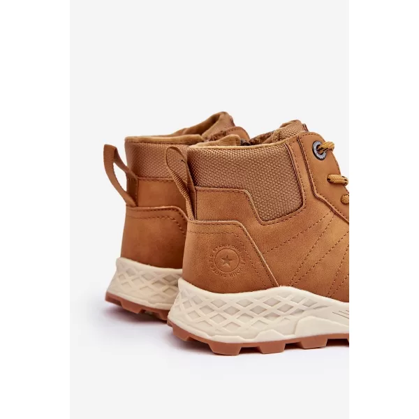  Pantofi de iarna pentru copii BIG STAR MM374202 CAMEL Pantofi Big Star 