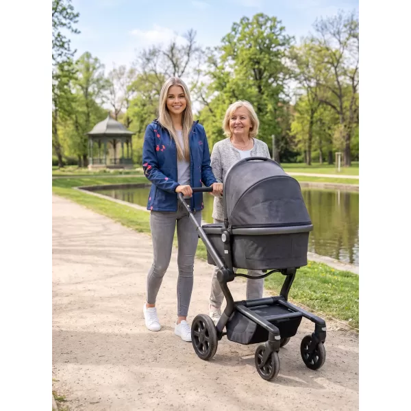  Jachetă softshell premium pentru femei ALTISPORT VOJ/ALW077JACK01 BLEUMARIN/PORTOCALIU 