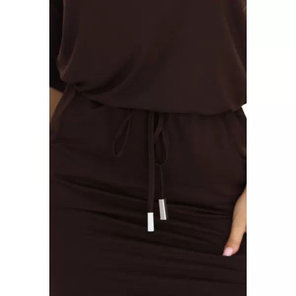  Rochie NUMOCO 13-169 MARO CIOCOLATA 