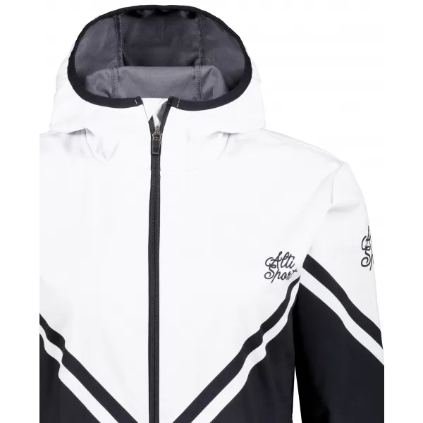  Jachetă softshell premium pentru femei ALTISPORT VOJ/ALW101JACK01 ALB-NEGRU 