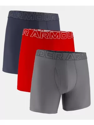 Pantaloni scurți pentru bărbați UNDER ARMOUR PERFORMANCE TECH-SOLID 6IN-3PK 1383878-044 GREY