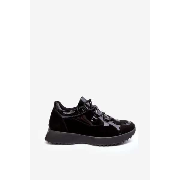  Pantofi de dama ZAZOO M01/2 NEGRU 