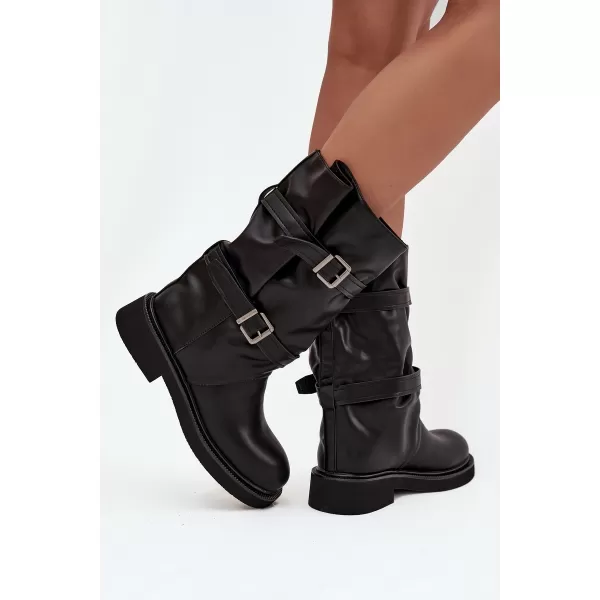  Cizme de dama BOTO HALVESSA 39588 NEGRU 