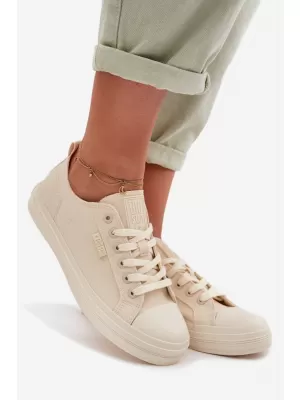 Adidasi de dama BIG STAR TT274818 BEJ Pantofi Big Star