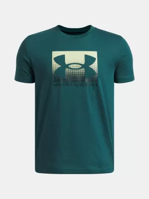 Tricou băieți UNDER ARMOUR B BOXED SPORTS UPDATE SS 1388672-338 VERDE