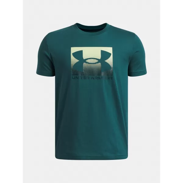  Tricou băieți UNDER ARMOUR B BOXED SPORTS UPDATE SS 1388672-338 VERDE 