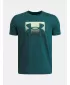 Tricou băieți UNDER ARMOUR B BOXED SPORTS UPDATE SS 1388672-338 VERDE