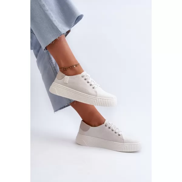  Adidași de damă BIG STAR NN276001 WHITE Pantofi Big Star 