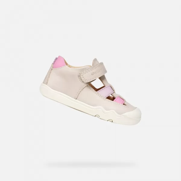  Adidași pentru fete GEOX STEPPIEUP B5563A000CLC0175 ROZ 