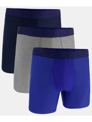 Pantaloni scurți pentru bărbați UNDER ARMOUR M PERF TECH 6IN 1383878-400 ALBASTRU