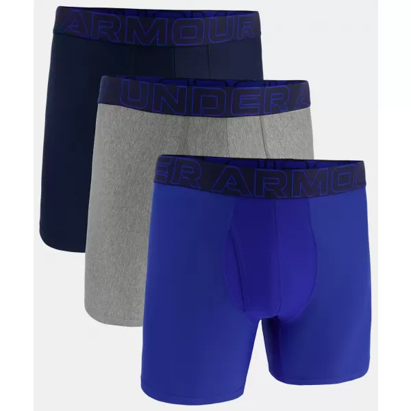  Pantaloni scurți pentru bărbați UNDER ARMOUR M PERF TECH 6IN 1383878-400 ALBASTRU 
