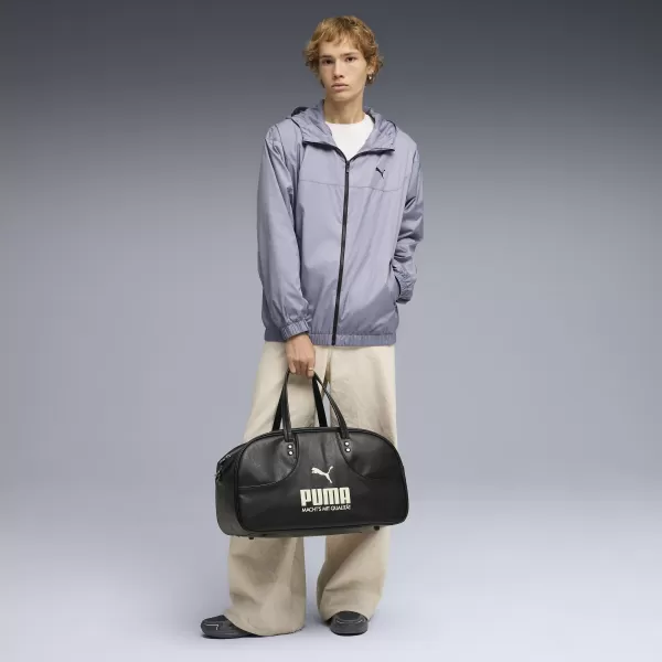  Blazer de vânt pentru bărbați PUMA ESS RELAXED WINDBREAKER 684626_65 CER GRI 