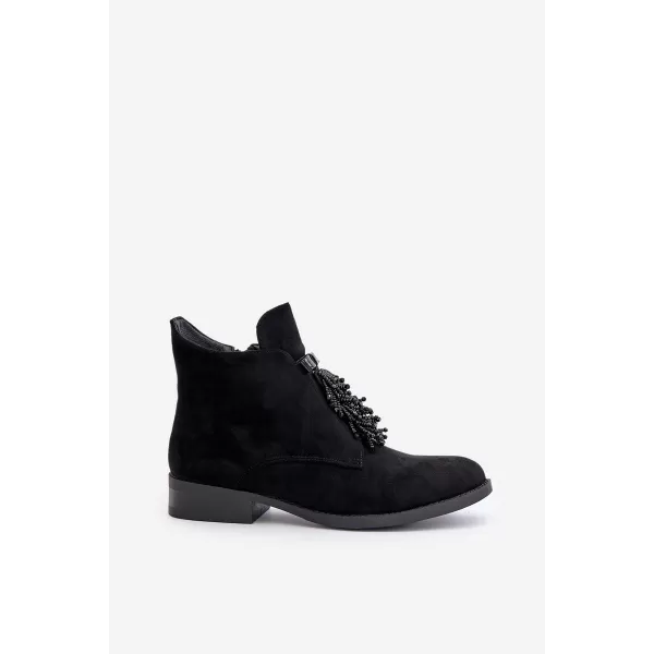  Pantofi de dama S.BARSKI HY42-715 NEGRU 