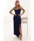 Rochie NUMOCO 647-2 ALBASTRU ÎNCHIS